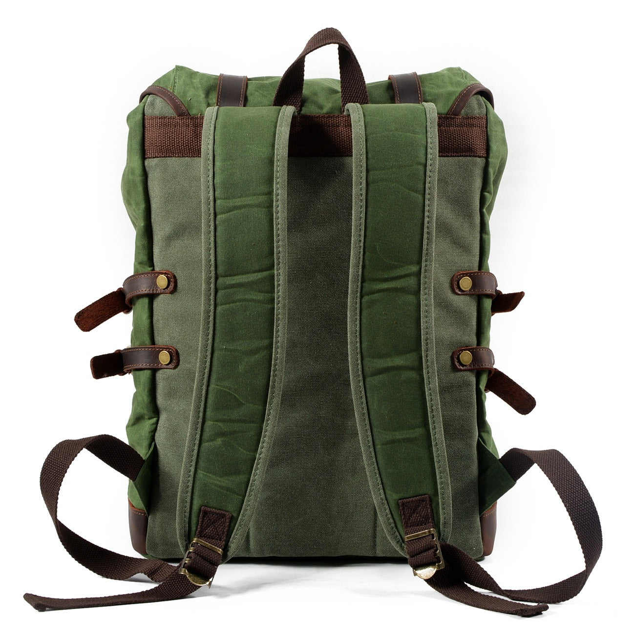 Canvas Men Bag Casual Shoulder Backpack Men Waterproof Outdoor Travel Bag Student Schoolbag