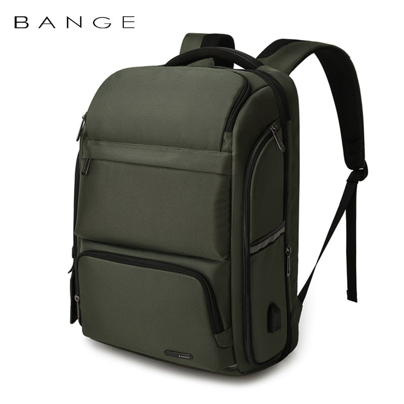 New Men's Backpack Business Backpack Multi-Functional Travel Computer Bag Large Capacity Expandable Men's Bag