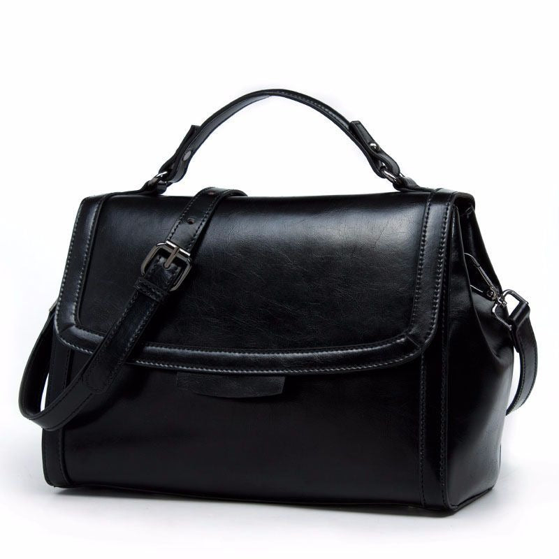 Leather handbag fashion leather handbags inclined shoulder bag handbag shoulder BaoChao