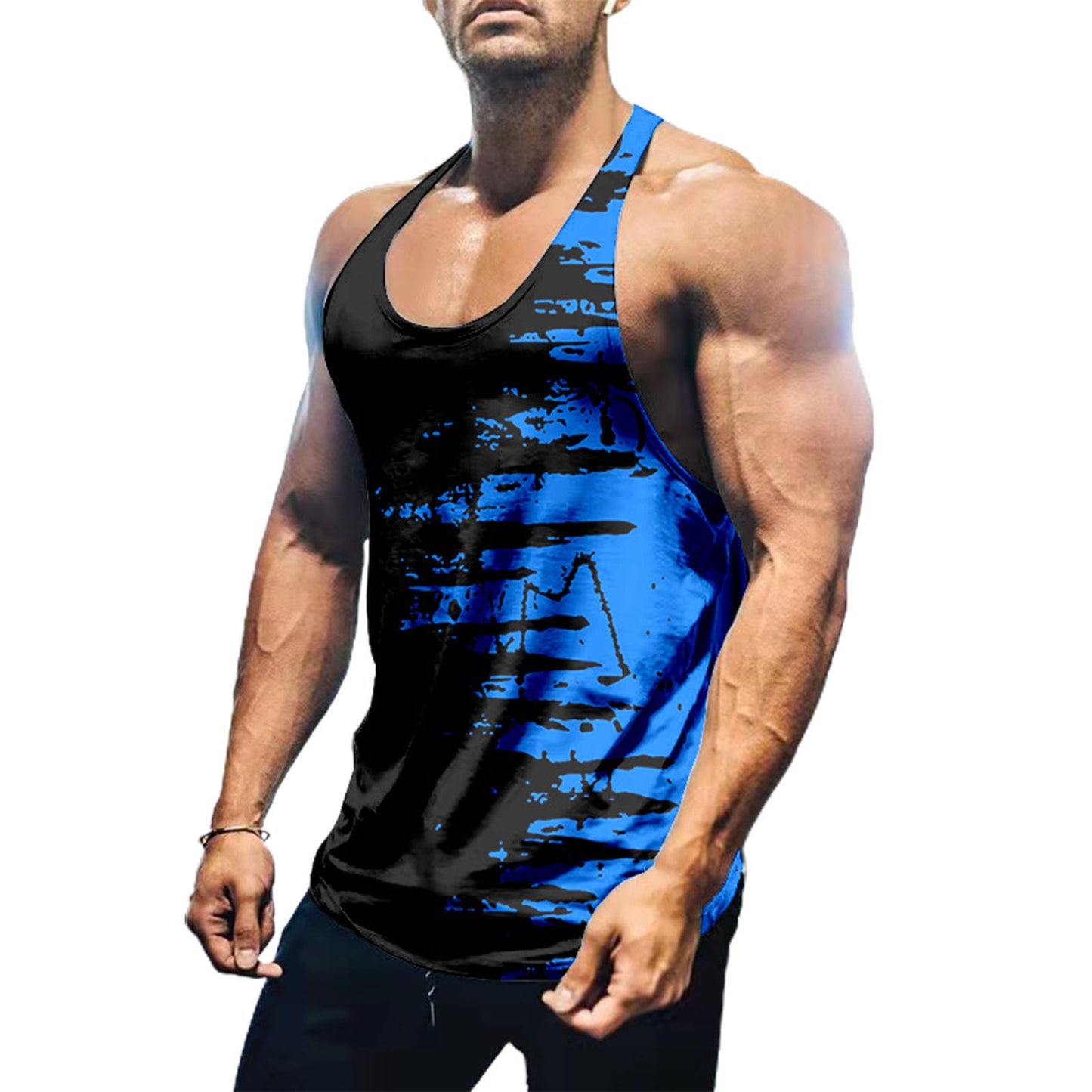 Summer Mens Muscle Hoodie Vest Sleeveless Bodybuilding Gym Workout Fitness Shirt High Quality Vest Hip Hop Sweatshirt Men's Tops