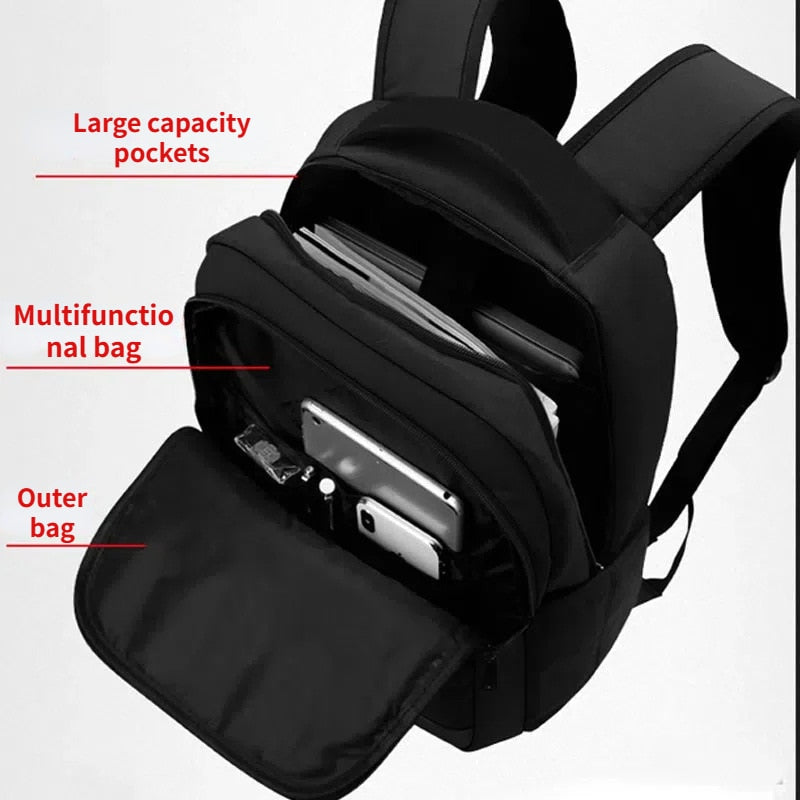 Large Capacity Backpacks Men Laptop Backpacks waterproof Lightweight Travel Bags School Bags Business Bag Big Backpack Man