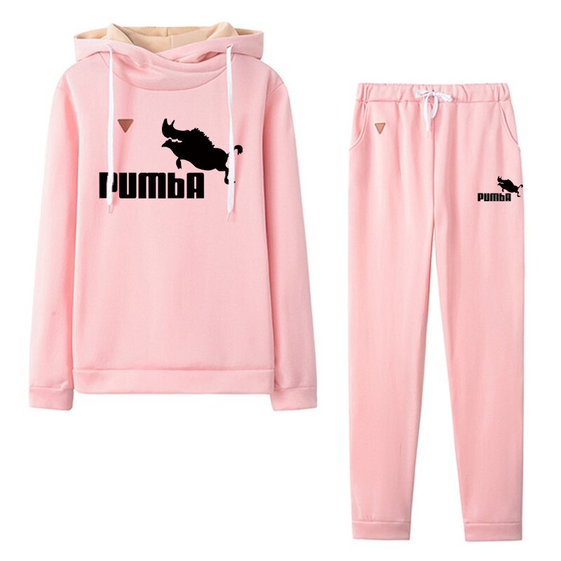 Autumn Winter Two Piece Set Womens Tracksuit Fashion Hooded Pullover Jogging Pants Suit New Casual Sweatshirt Warm Outfits 2023